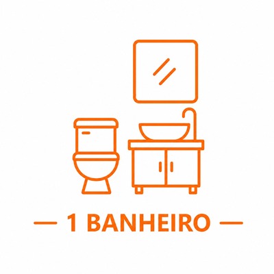 1 Banheiro