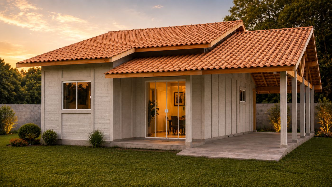 Casa 92m² Alm. Tamandaré-PR