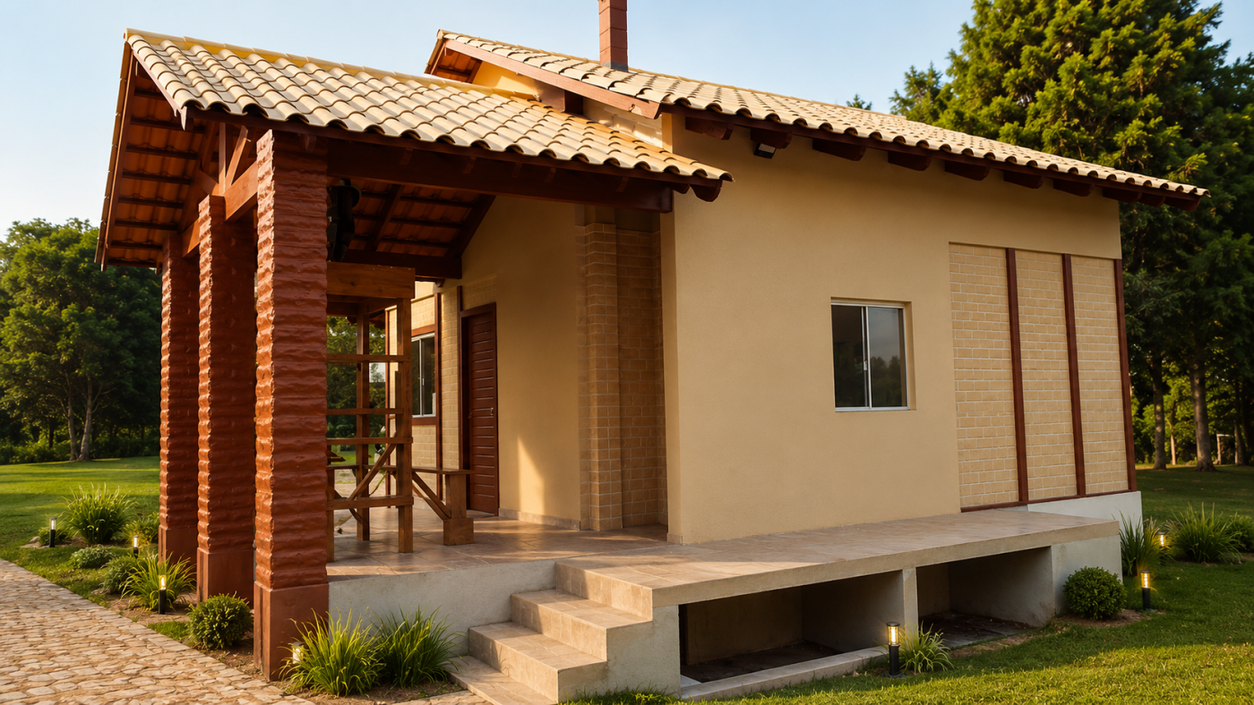 Casa 54m² Mandirituba-PR