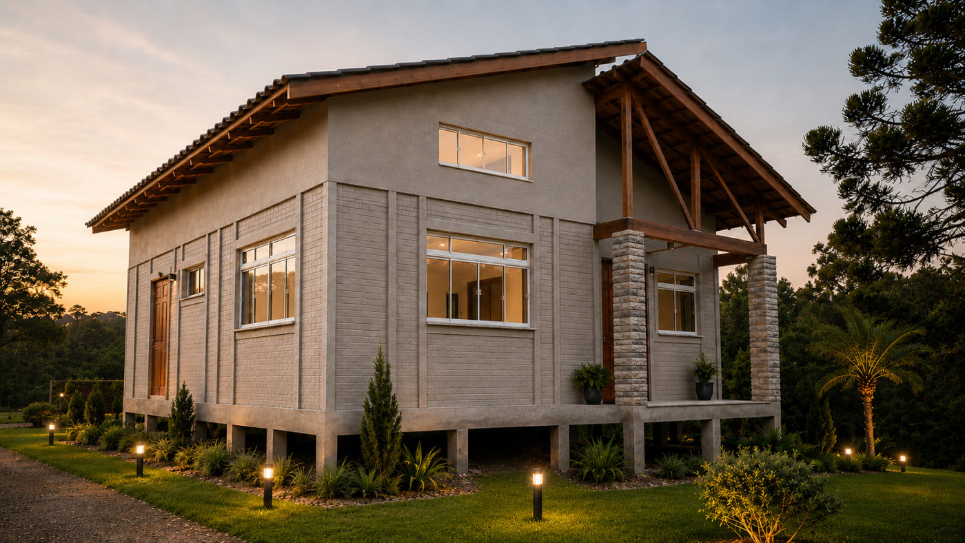 Casa 97m² Campo magro-PR