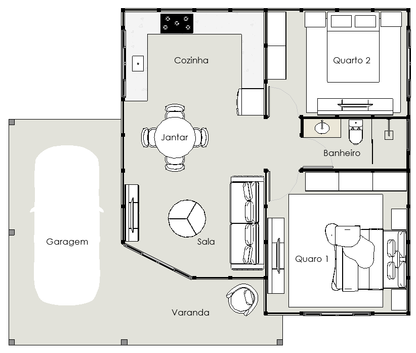 Casa Aconchego (Linha Familia)