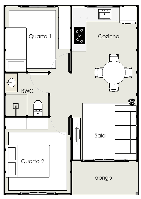 Casa Raízes (Linha Familia)