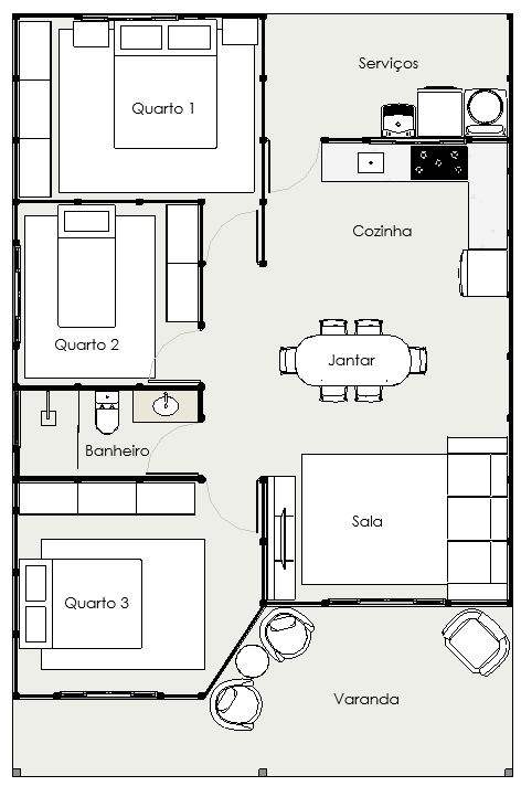 Casa Pertencer (Linha Familia)