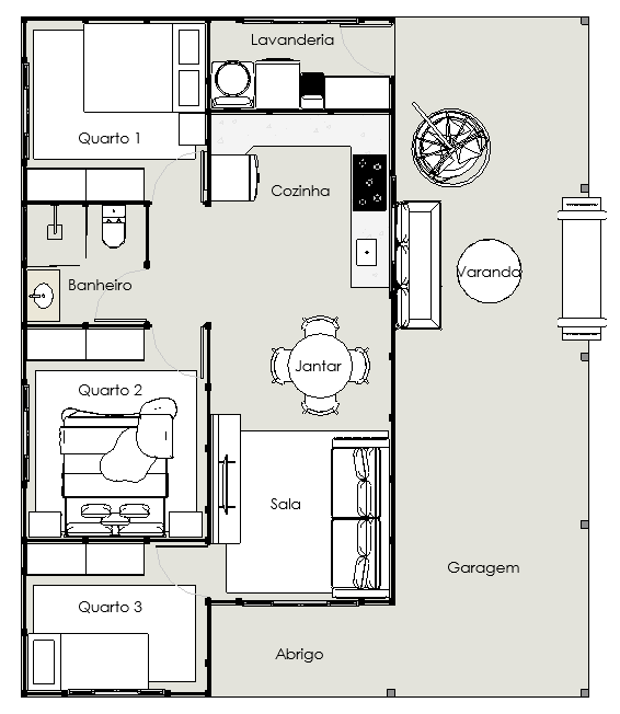 Casa Vivenda (Linha Familia)